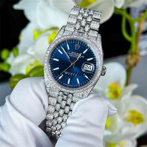 diamond rolex ioffer|rolex diamond sets.